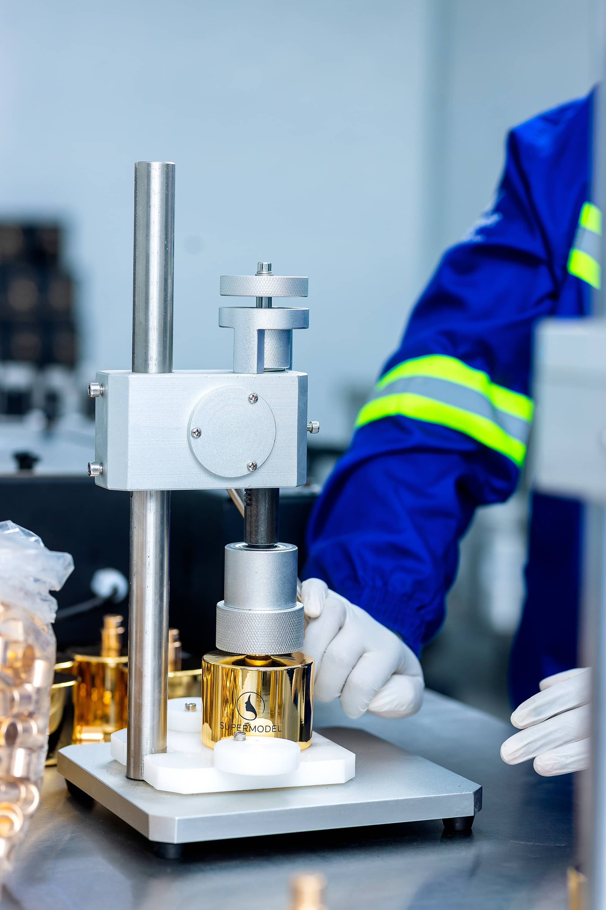 Precision bottle capping on the production line at MedTech's Ruwa facility