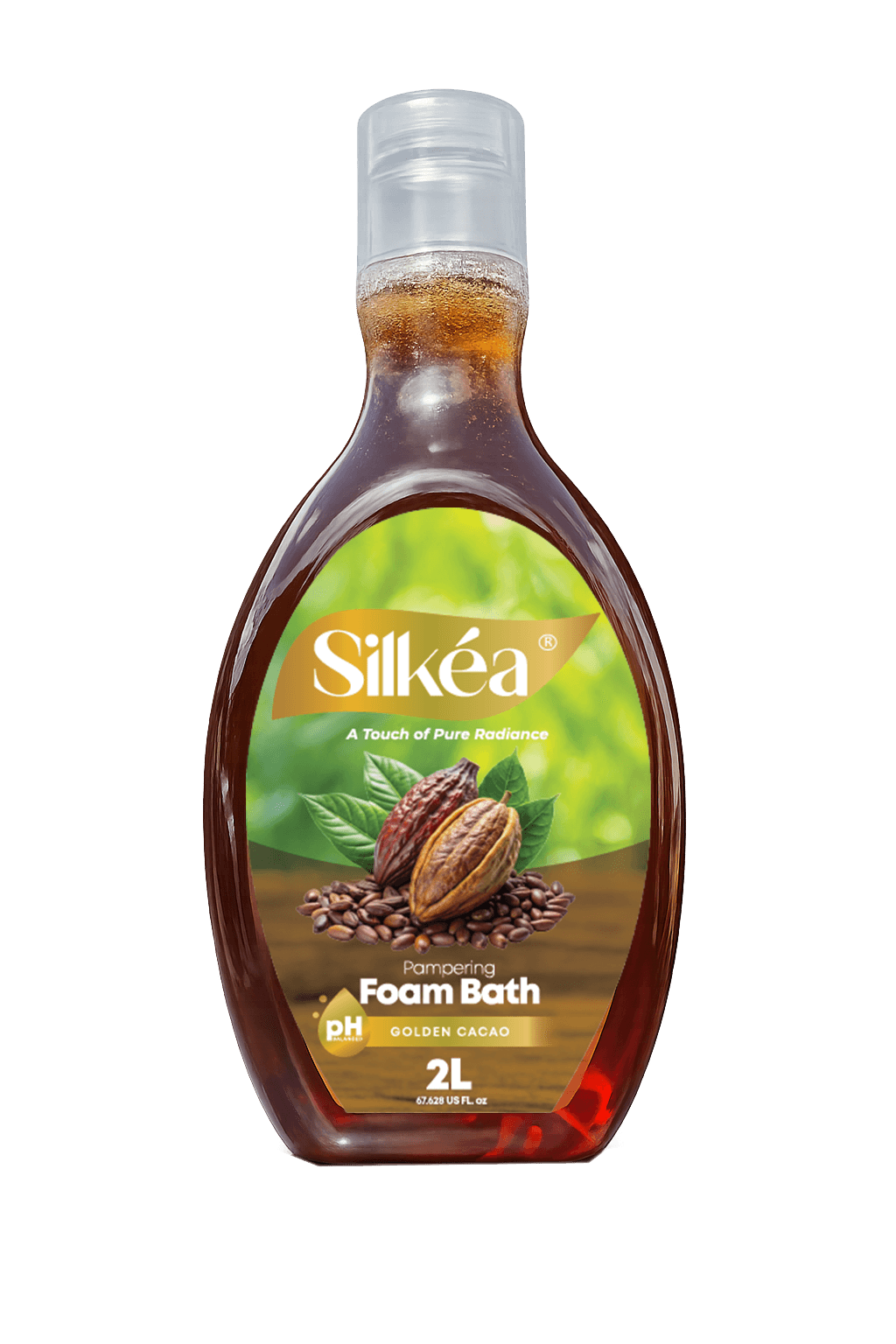 Silkéa Golden Cacao foam bath