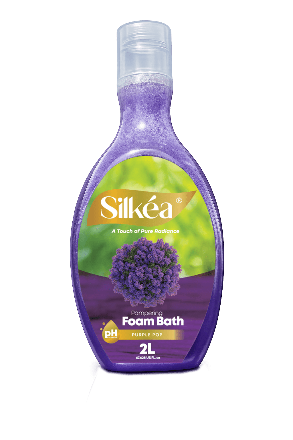 Silkéa Purple Pop foam bath